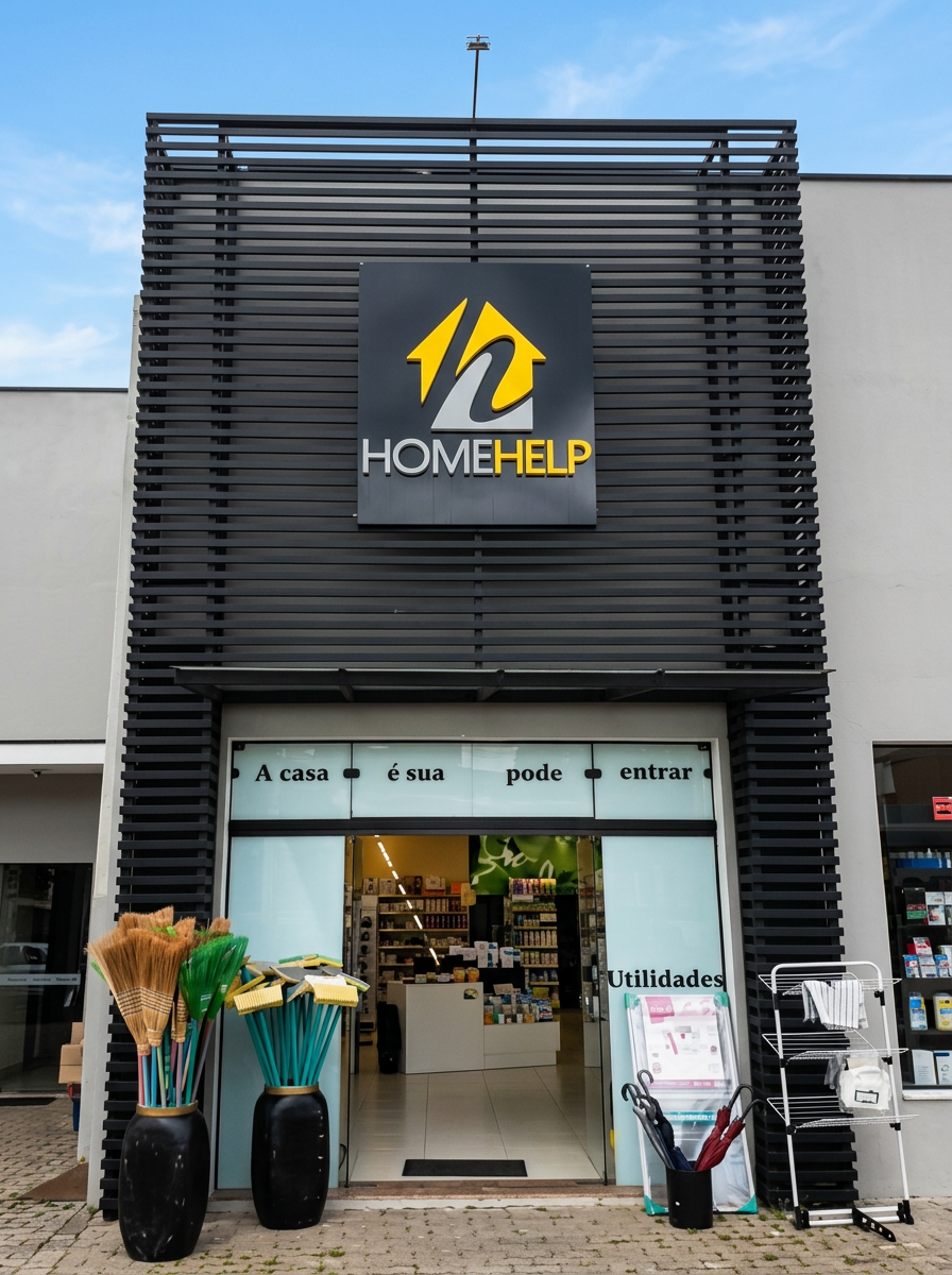 Fachada da loja Home Help em Vinhedo